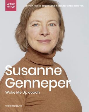 GetOut coachen Susanne Genneper er stolt medlem av WakeMeUp NorwayPicture